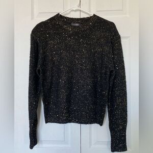 Sample Black and Gold Designer Intermix Top